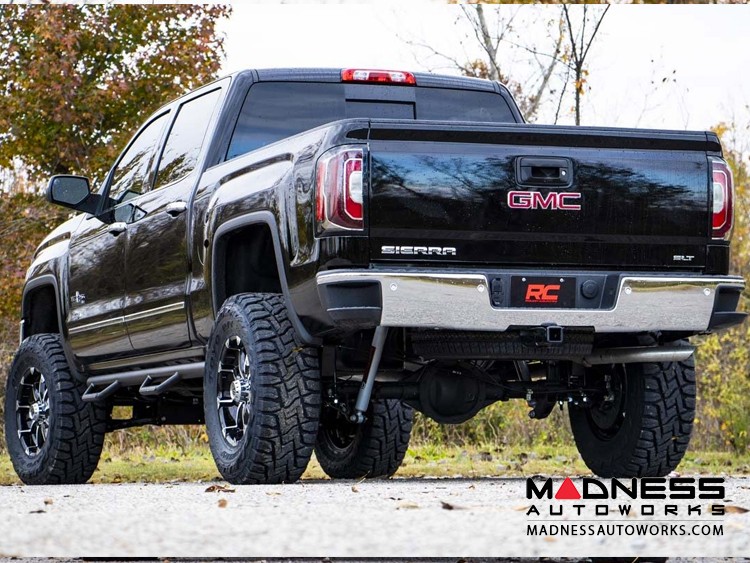 Chevy Silverado 1500 2WD Suspension Lift Kit w/ Vertex Reservoir Shocks - 7" Lift - Aluminum or Stamped Steel Lower Control Arms